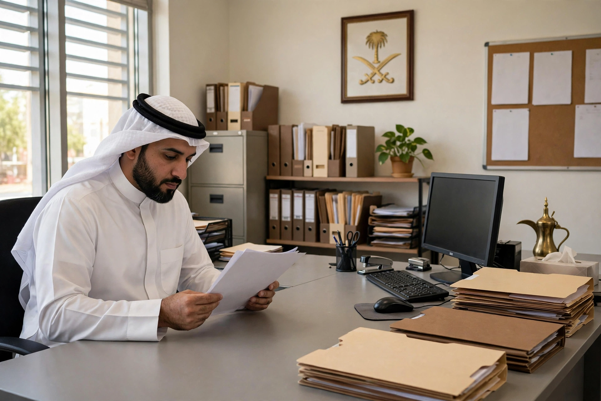 إدارة مدرسة سعودية تراجع كشوف مكافآت الطلاب في نظام نور