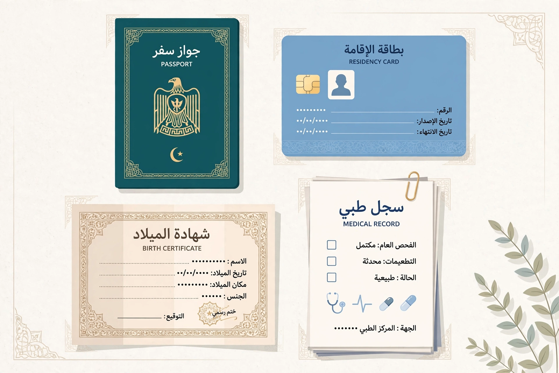 المستندات المطلوبة لتسجيل الطالب غير السعودي