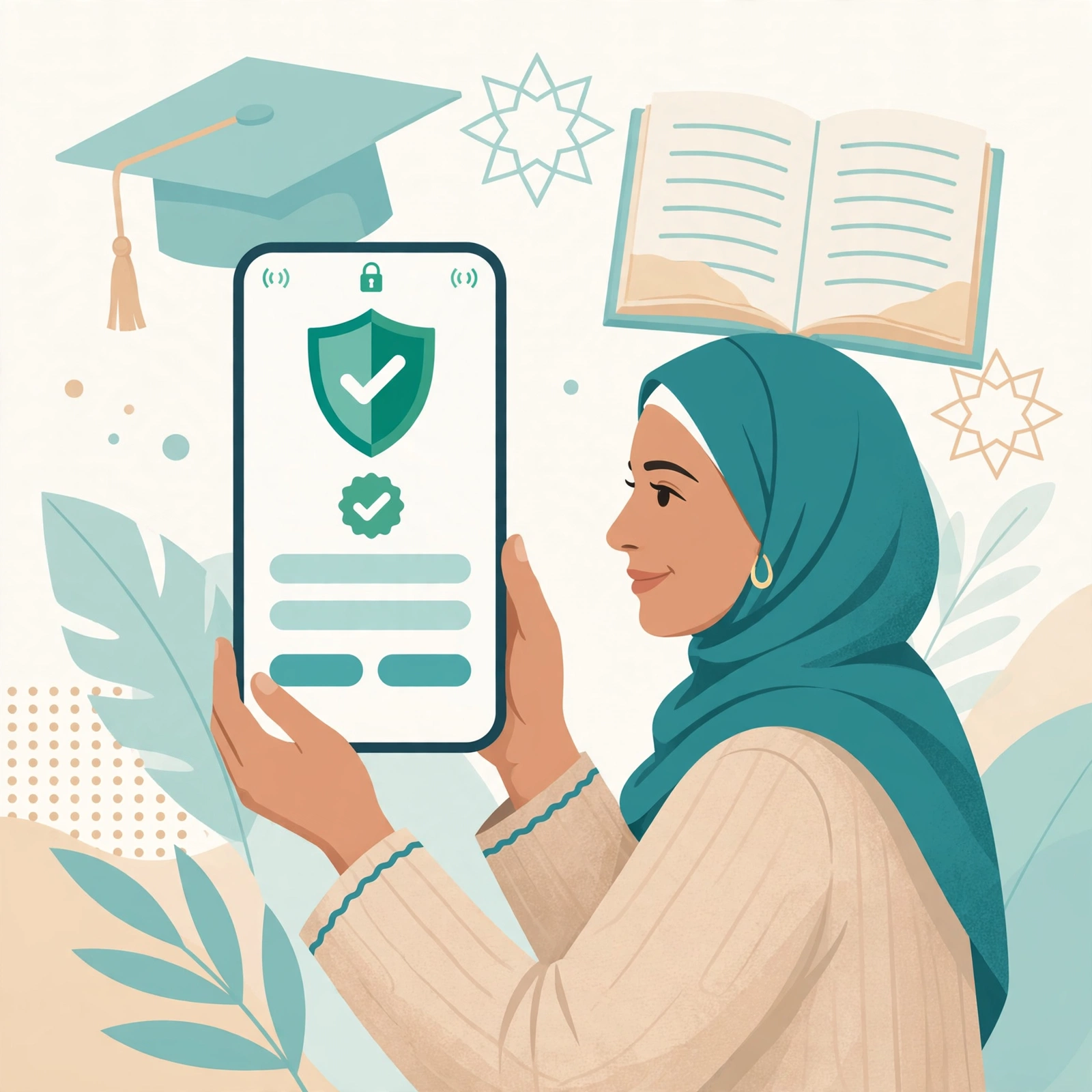 ولي أمر يربط النفاذ الوطني بحساب نظام نور عبر الجوال