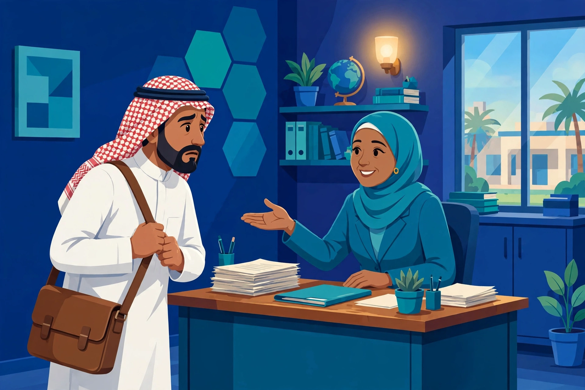 مراجعة المدرسة عند فوات موعد التسجيل